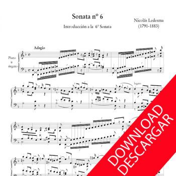 Sonata n 6 Nicolás Ledesma - Órgano