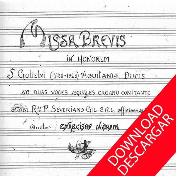 Missa Brevis a Dos Voces y Órgano - Aita Madina