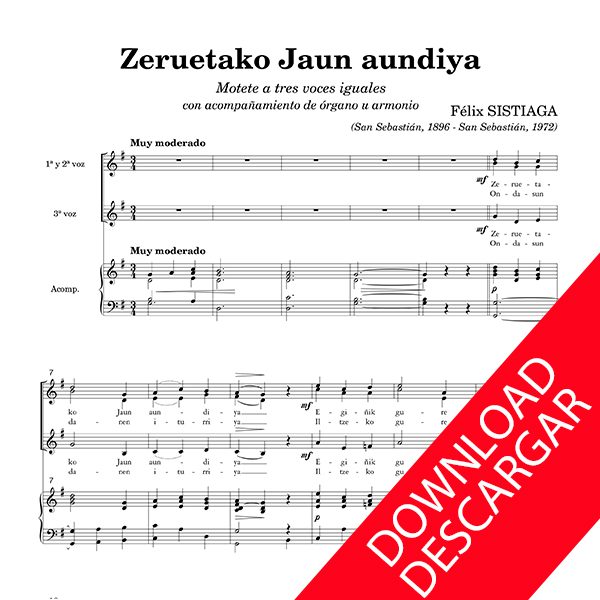 Zeruetako Jaun andiya - Felix Sistiaga
