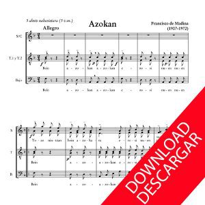 Azokan - Aita Madina - Abesbatzarako musika