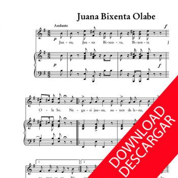 Juana Bixente Olabe - Raimundo Sarriegi - Indalezio Bizkarrondo, Bilintx