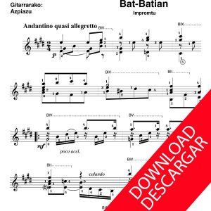 Bat batian - Aita Donostia - José de Azpiazu