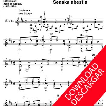 Seaska abestia - G. Olaizola - José de Azpiazu