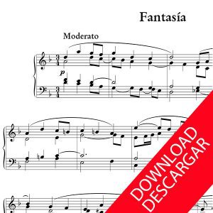 Fantasía - José María Beobide - Partitura para Órgano