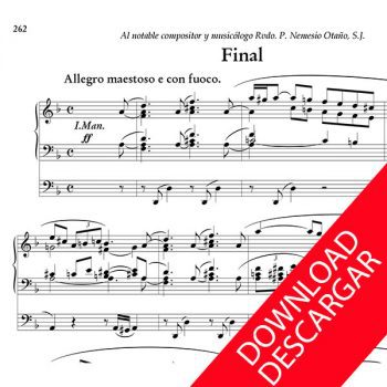 Final - Luis Urteaga - Partitura para Órgano