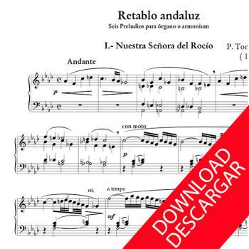 Retablo andaluz - P. Tomás de Elduayen - Partitura para Órgano