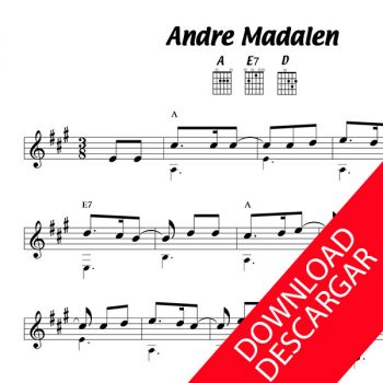 Andre Madalen - Partitura para Guitarra