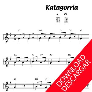Katagorria - Partitura para Guitarra