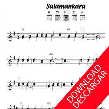 Salamankara - Partitura para Guitarra