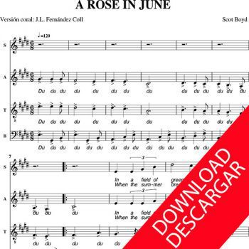 A rose in June - Scot Boyd - Arr.: J.L. Fernández Coll