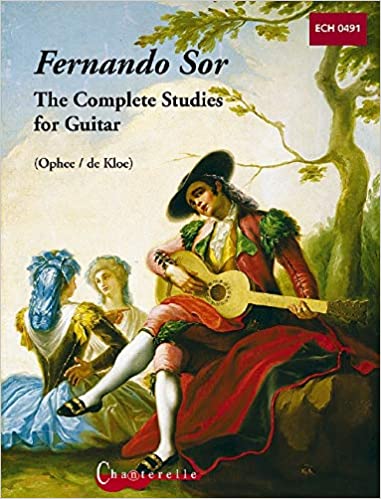 Andres segovia - 20 studies for guitar ( sor ) guitare:
